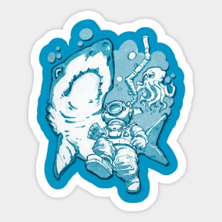 diver Sticker